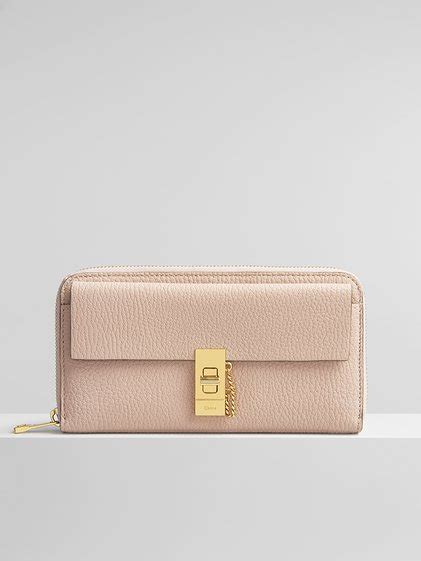 chloe drew quilted wallet|Drew zipped wallet .